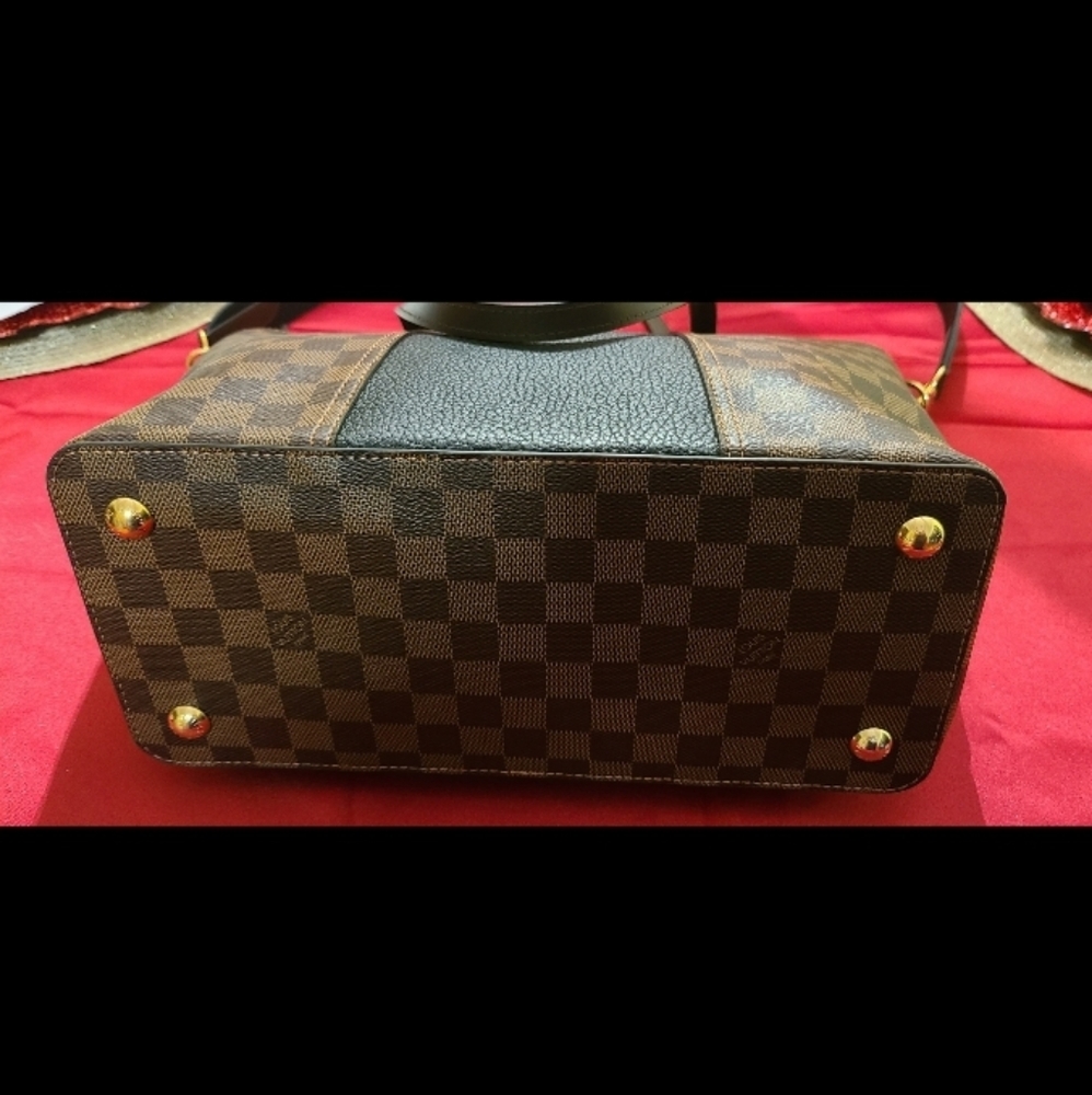 Authentic Louis Vuitton Jersey Brown Tote - Picture 7 of 9